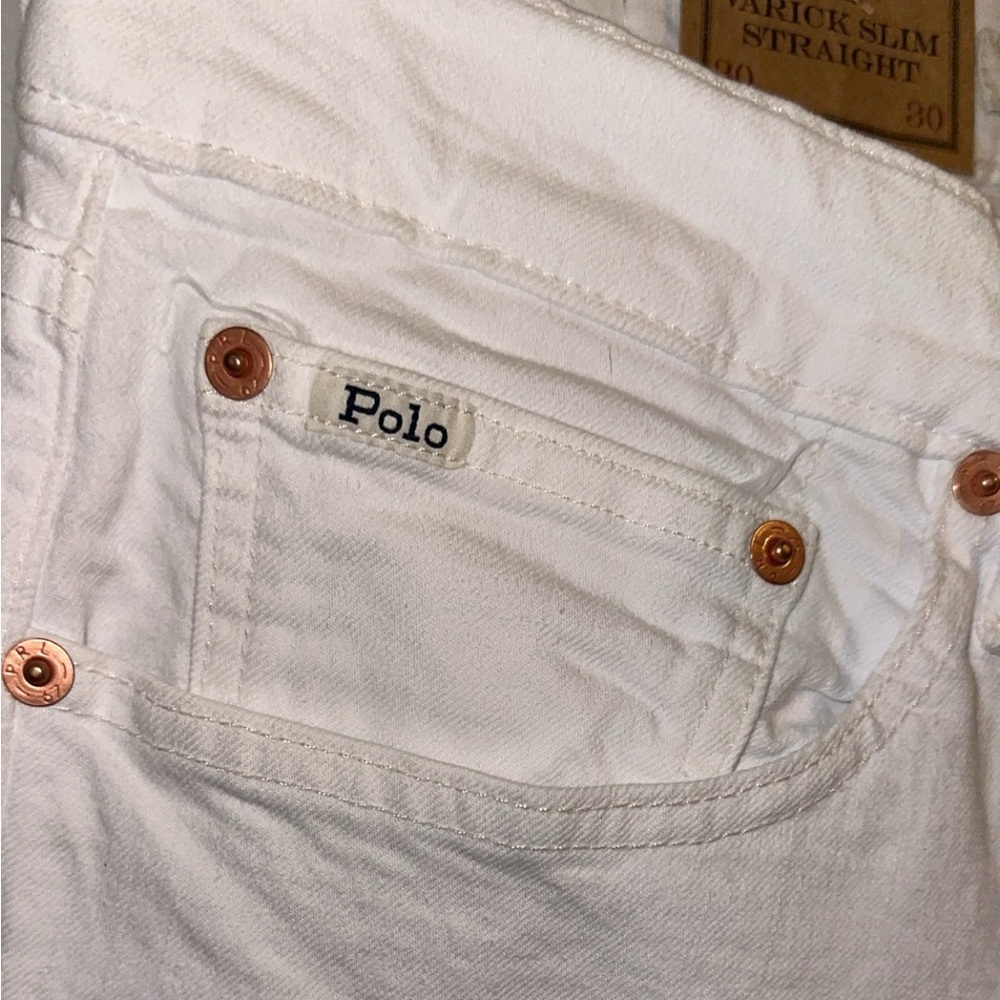 30 x 30 White Polo by Ralph Lauren Jeans